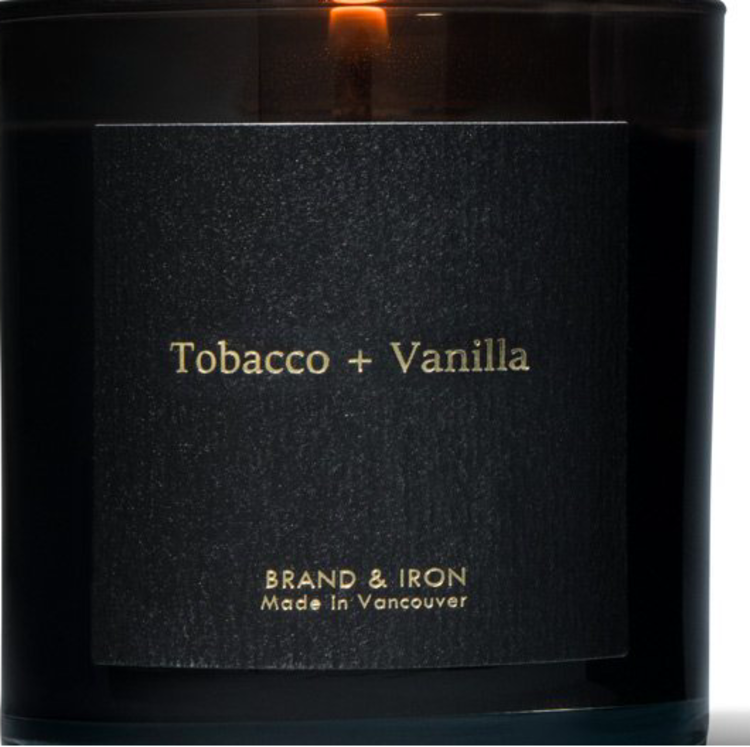 Brand & Iron Dark Series 8.5 oz Boxed Candles