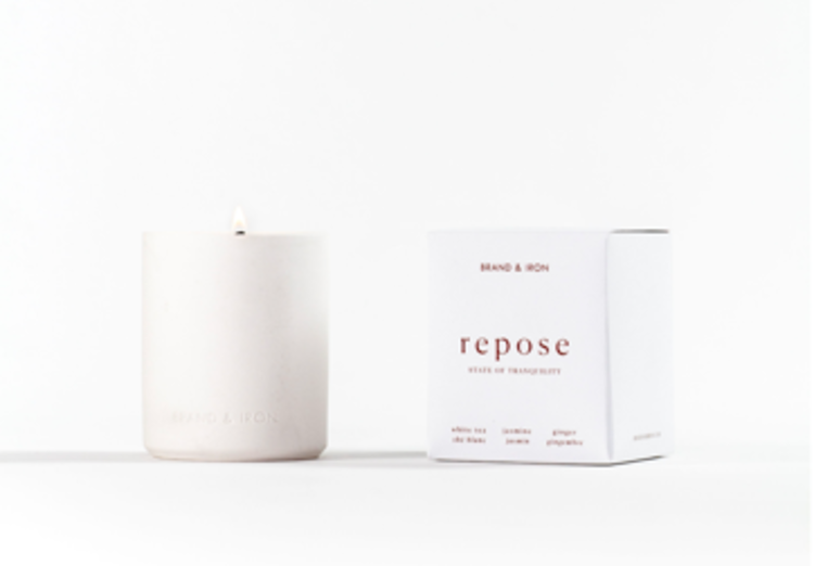 Brand & Iron Laconic Collection 8oz Ceramic Candles