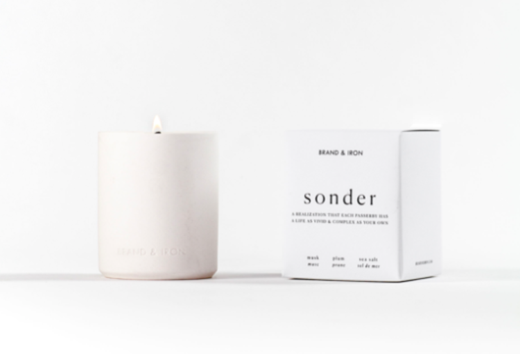 Brand & Iron Laconic Collection 8oz Ceramic Candles