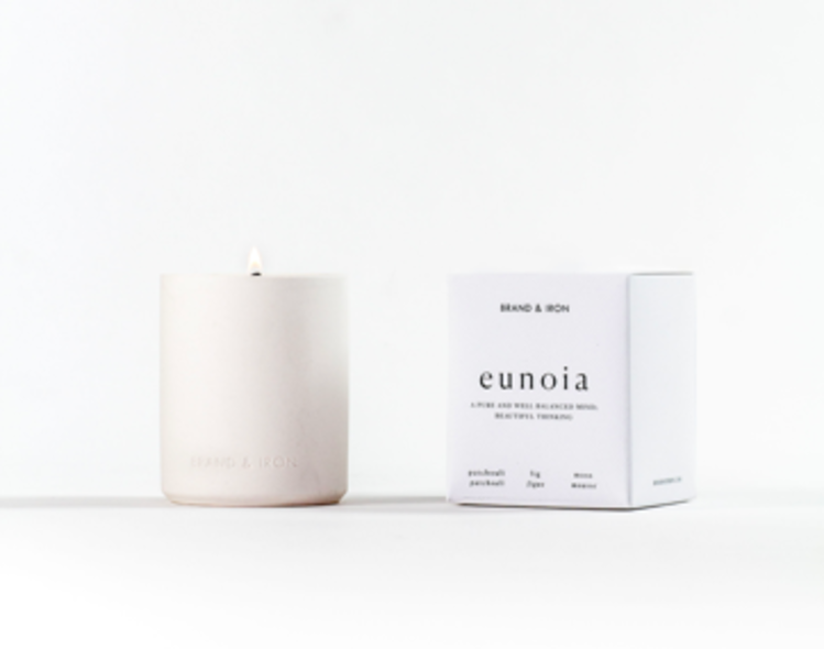 Brand & Iron Laconic Collection 8oz Ceramic Candles