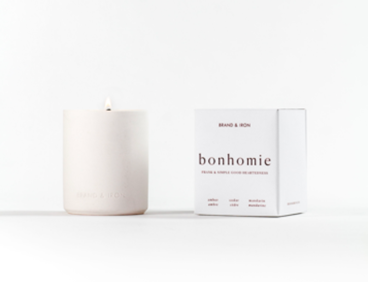 Brand & Iron Laconic Collection 8oz Ceramic Candles