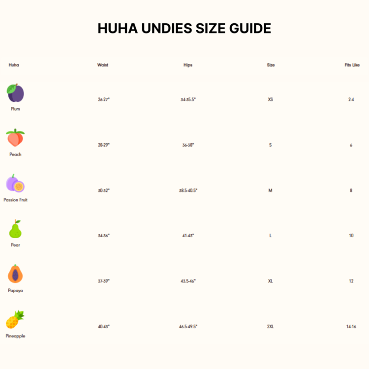 Huha Mineral Undies High Rise Thong