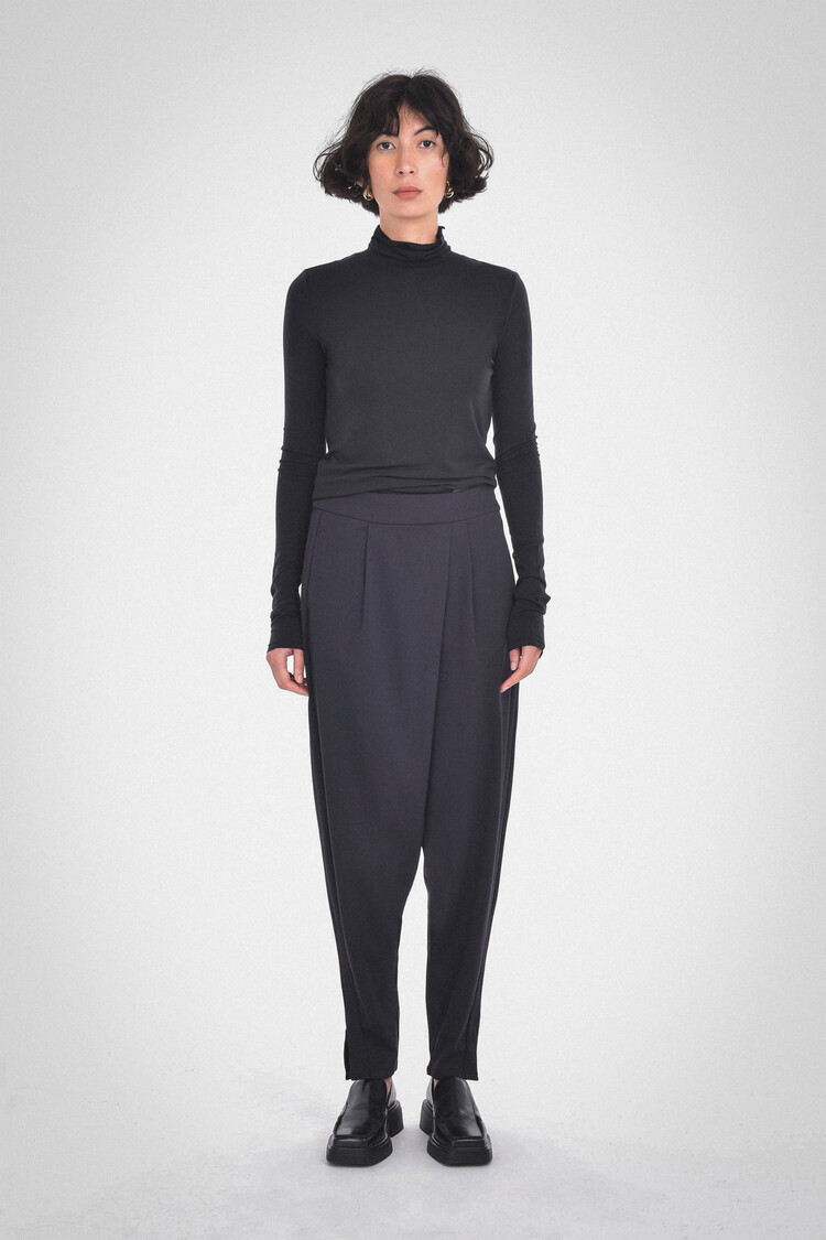Paper Label Galvan Asymmetrical Pant