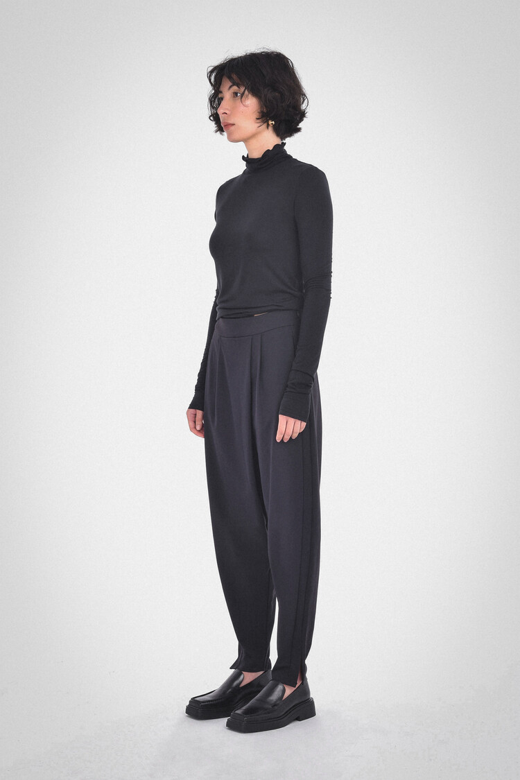 Paper Label Galvan Asymmetrical Pant