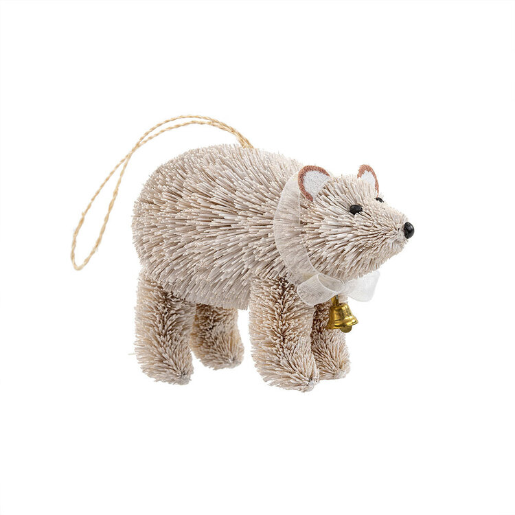 Indaba Polar Bear Ornament