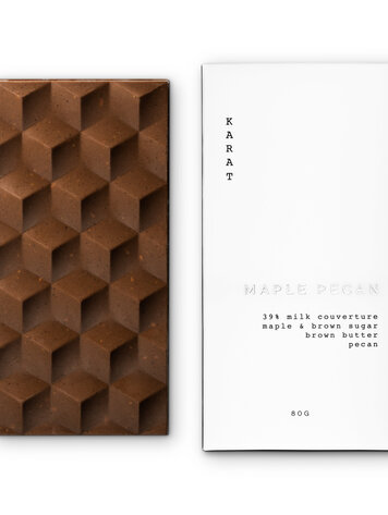 Karat Chocolate Karat Chocolate Bar Maple+Pecan