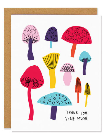 Badger & Burke Mushrooms Card