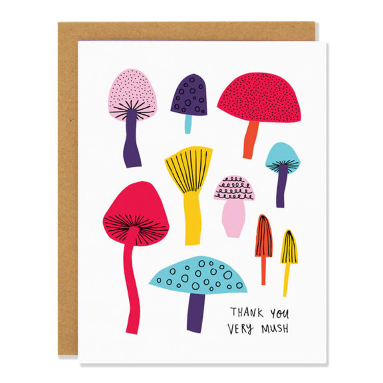 Badger & Burke Mushrooms Card