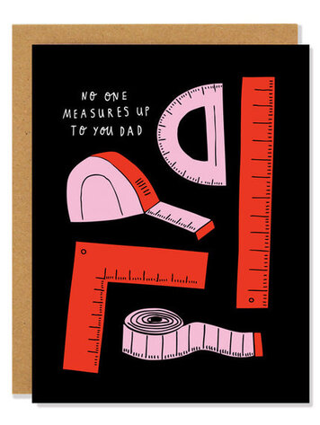 Badger & Burke Measure Up Dad Card