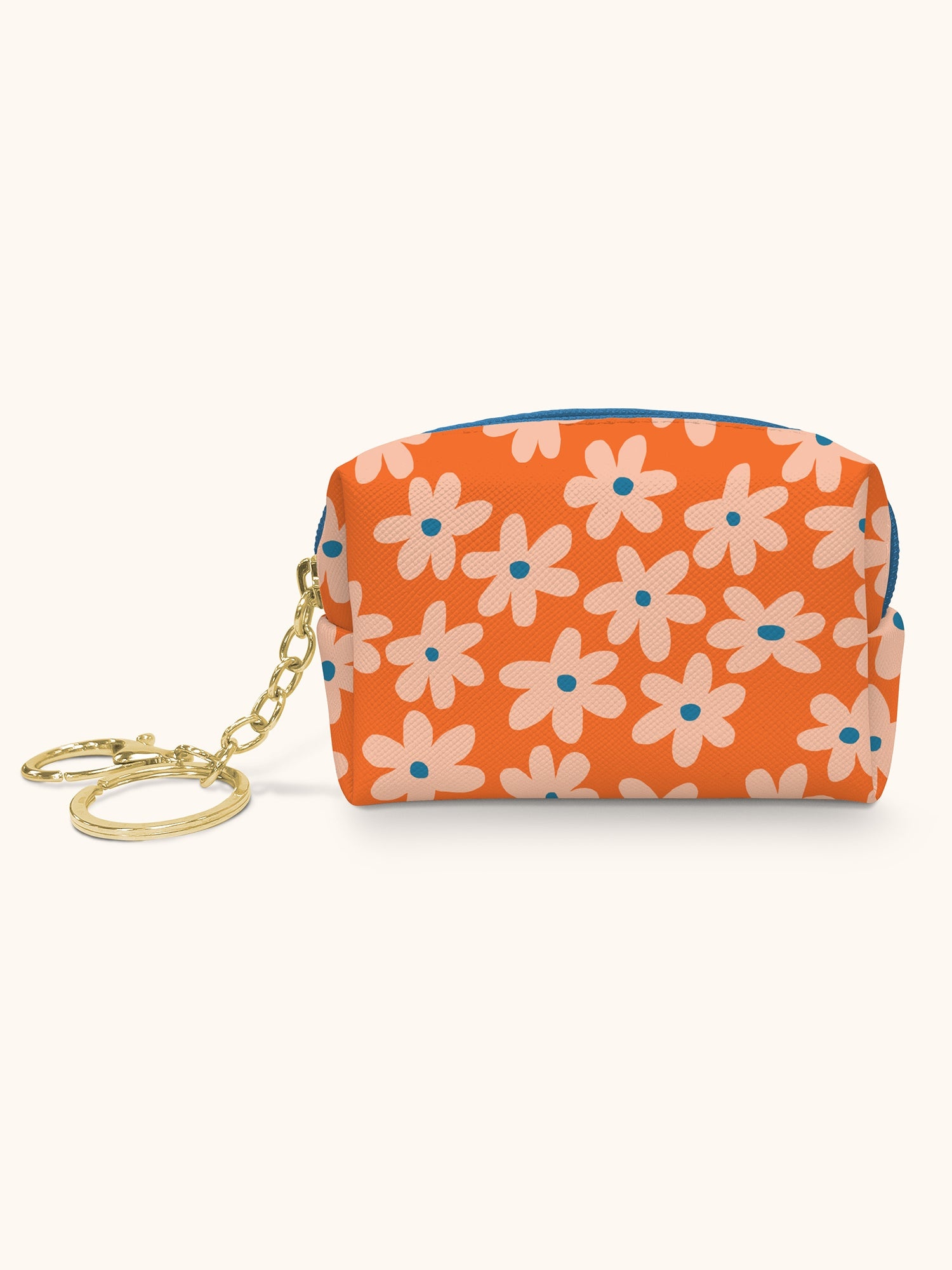 Louis vuitton key pouch orange chain hotsell
