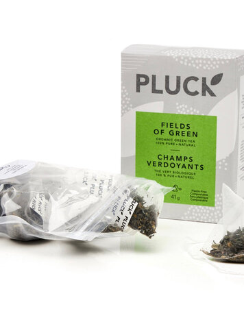 Pluck Tea Fields of Green - 15 Tea Bags