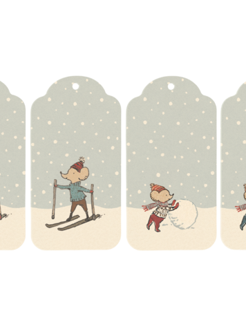 Maileg Maileg Christmas Gift Tags - 12 Pack