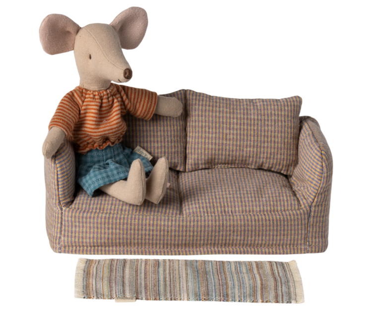 Maileg Rug, Striped - Large