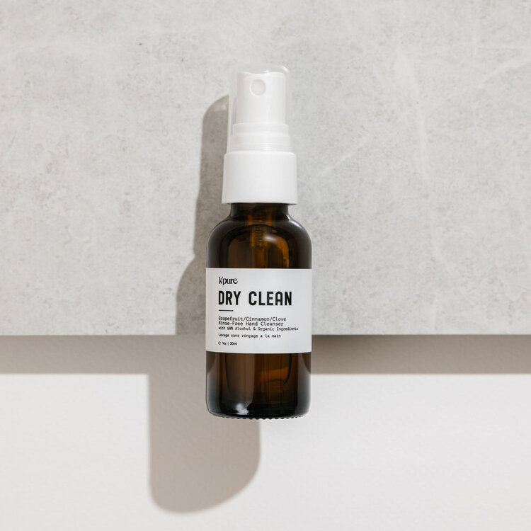 k'pure Dry Clean | Rinse-Free Hand Cleanser - Grapefruit/Cinnamon/Clove