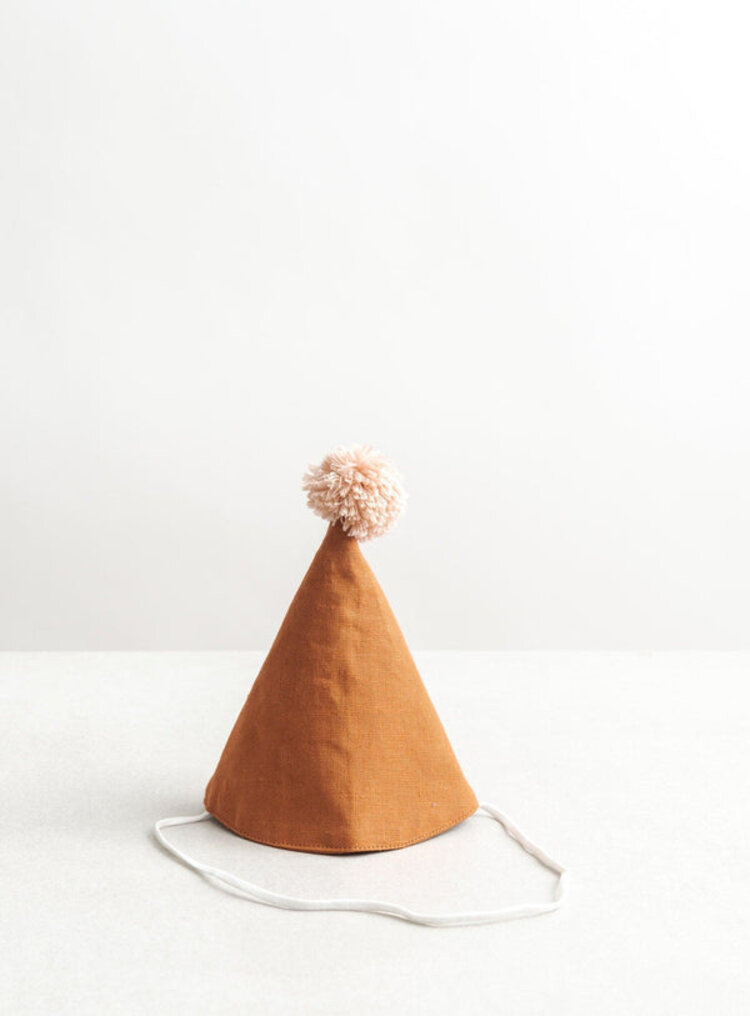 Confetti Mill Linen Birthday Hat