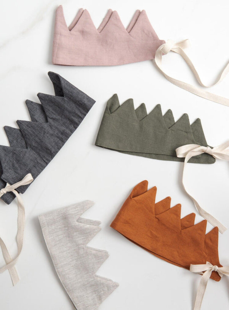Confetti Mill Linen Crown