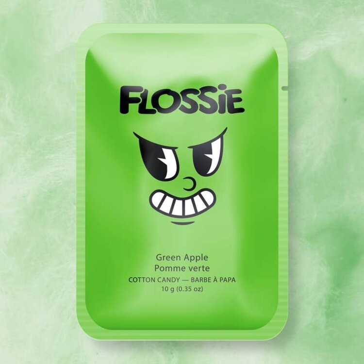 Flossie Green Apple Cotton Candy