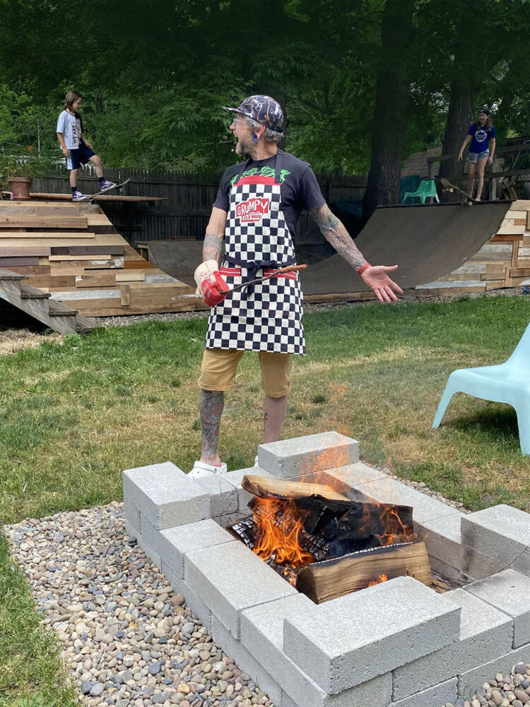 Blue Q Grumpy Old Man Apron