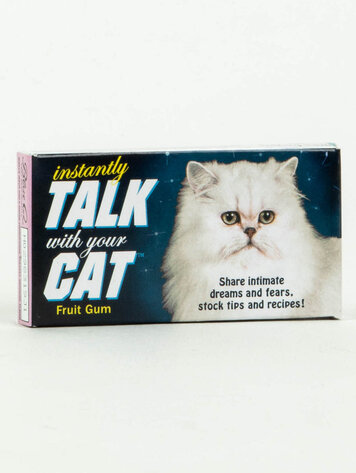 Blue Q Instantly Talk With Your Cat Gum