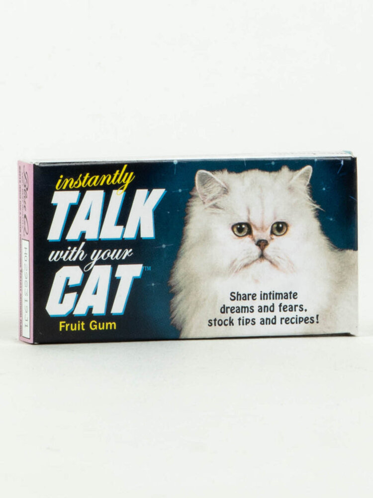 Blue Q Instantly Talk With Your Cat Gum