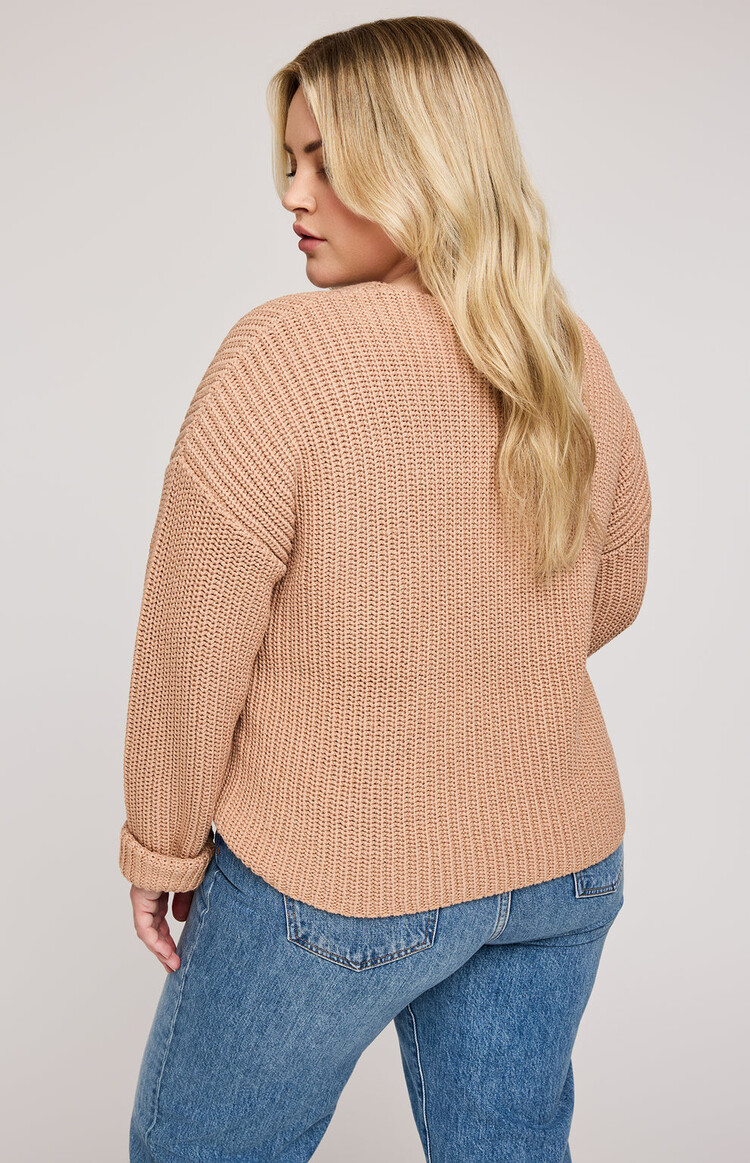 Gentle Fawn Spencer V-Neck Knit Sweater