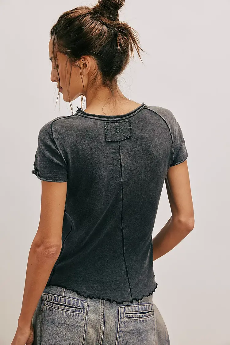 Free People We The Free Be My Baby Tee