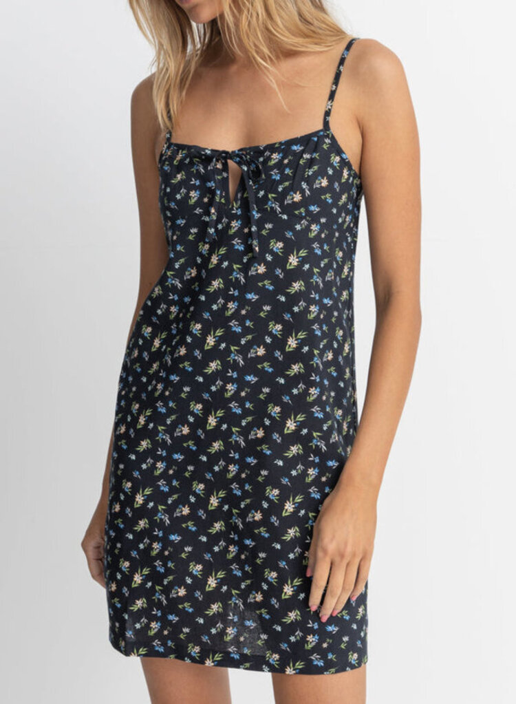 Rhythm Fleur Floral Keyhole Slip Dress