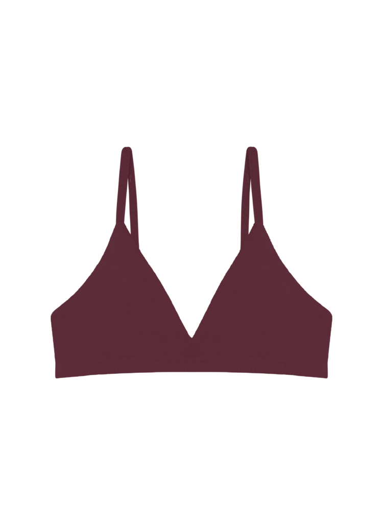 Huha Special Edition Maroon - Triangle Bra