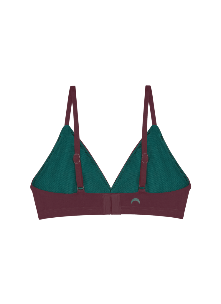Huha Special Edition Maroon - Triangle Bra