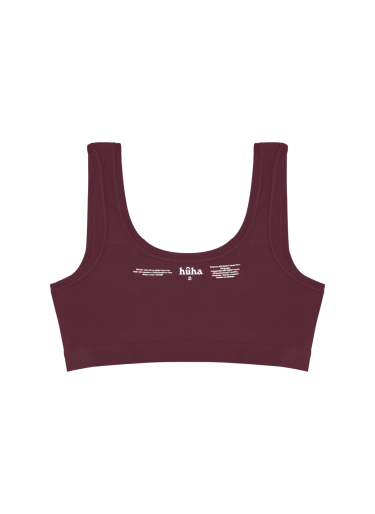 Huha Special Edition Maroon - Sporty Bralette