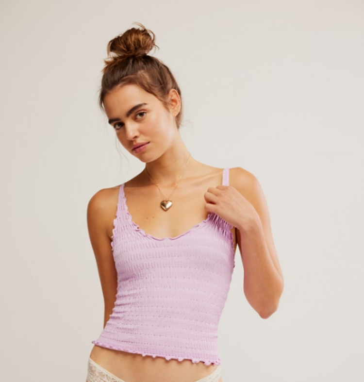 Free People Pucker Up Seamless Cami