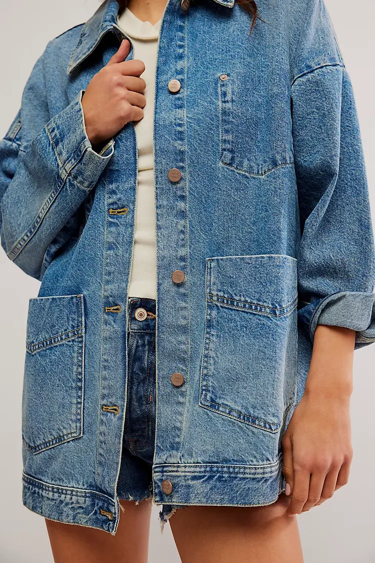 Free People We The Free Avery Denim Jacket