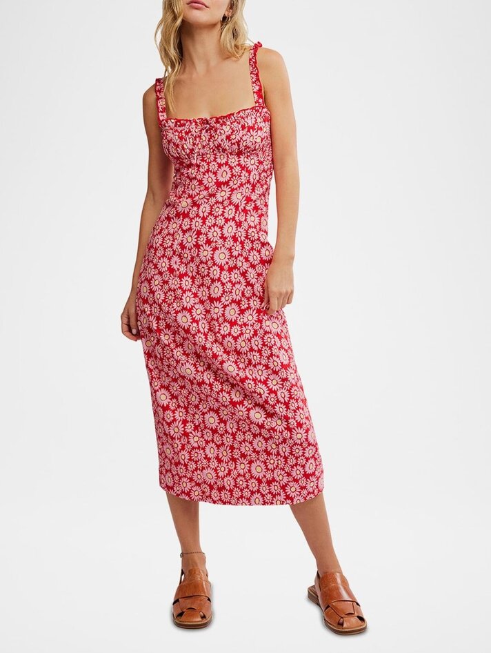 Briella Midi Dress - The Cove Boutique