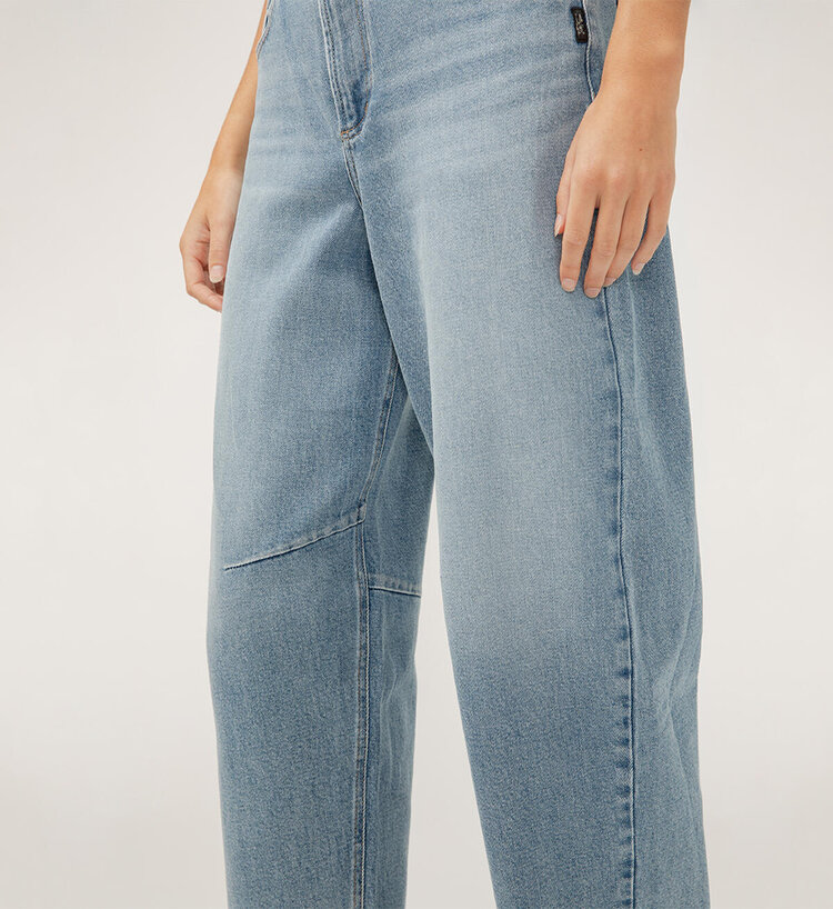 Silver Jeans Co. High Rise Barrel Leg Jeans