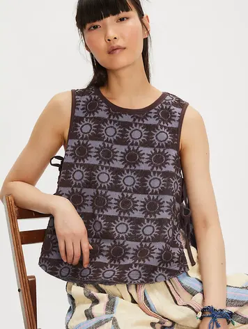 Free People Towel Terry Top