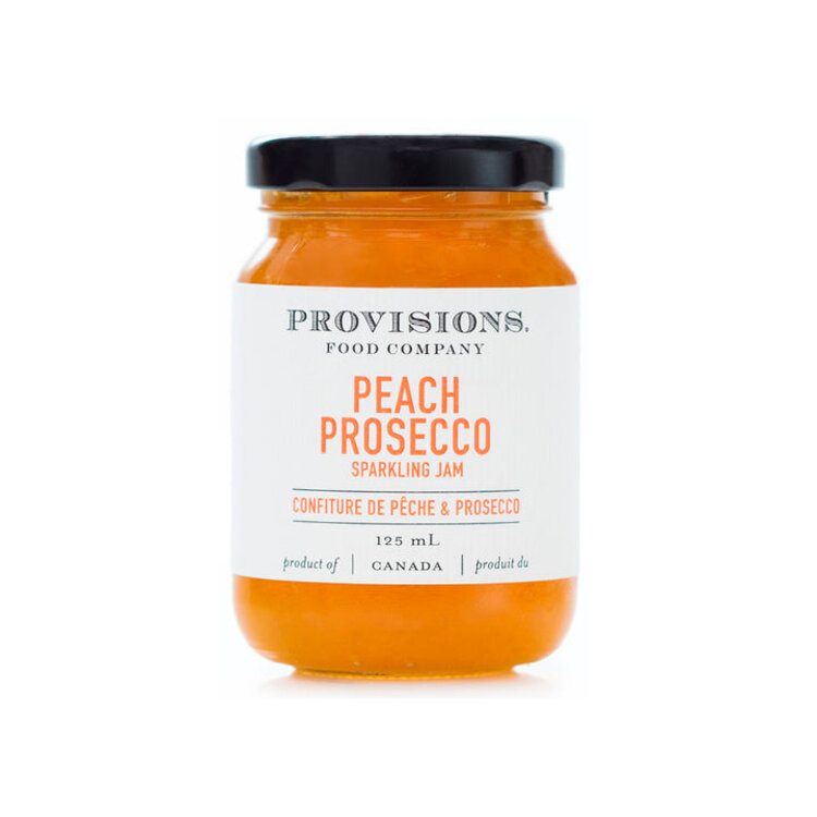 Provisions Food Company Peach Prosecco Sparkling Jam