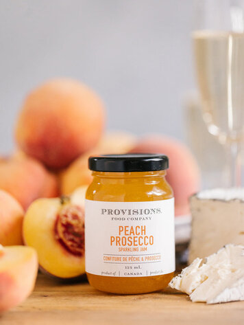 Provisions Food Company Peach Prosecco Sparkling Jam