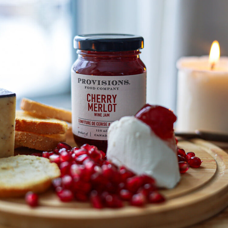 Provisions Food Company Cherry Merlot Wine Jam