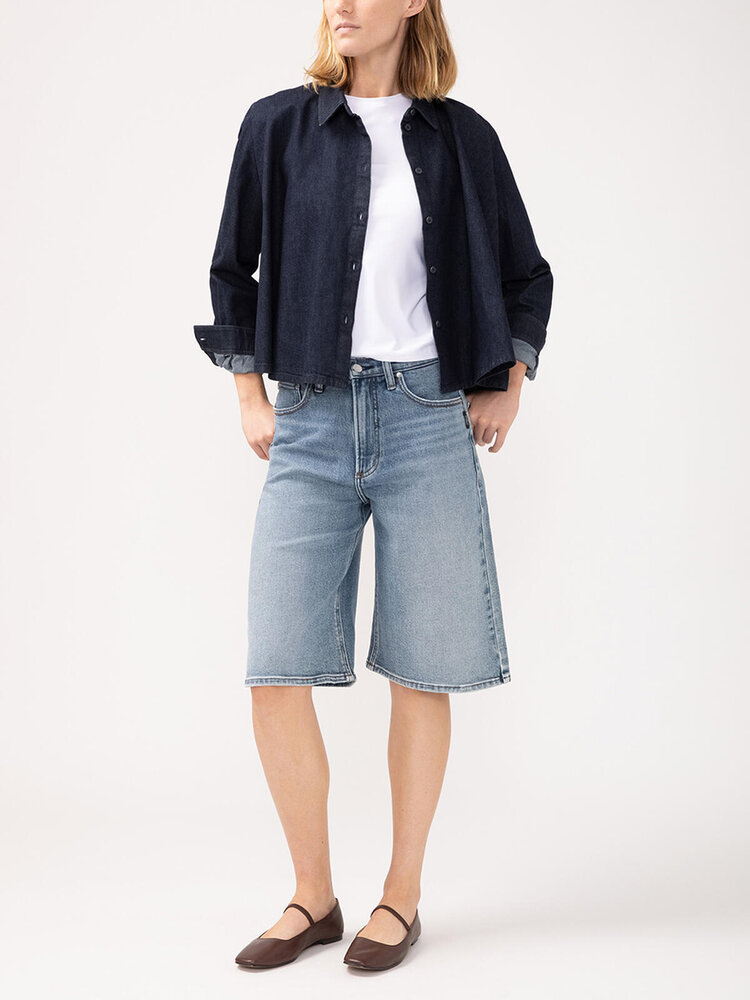 Silver Jeans Co. Be Easy High Rise Long Shorts