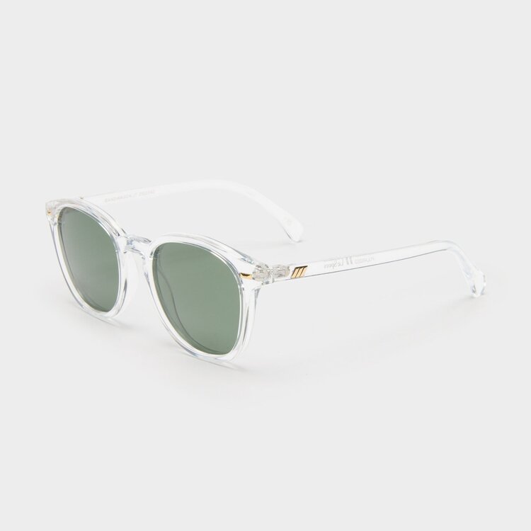 Le Specs Bandwagon Sunglasses Clear Crystal Clear