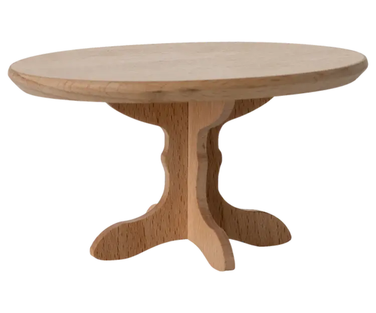 Maileg Mouse Oval Dining Table - Nature