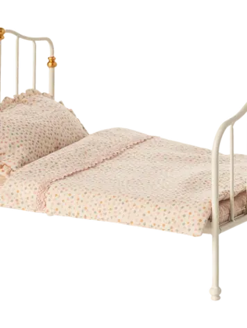 Maileg Mouse Vintage Bed - Off White