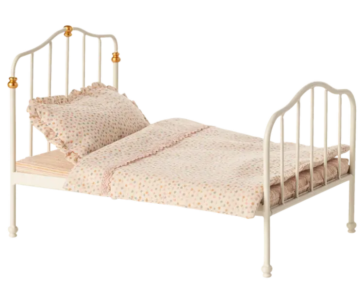 Maileg Mouse Vintage Bed - Off White