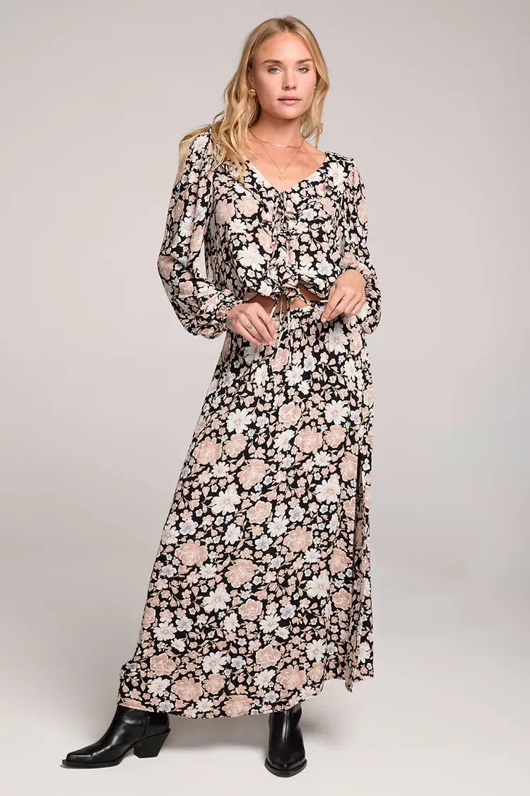 Saltwater Luxe Ida Midi Skirt