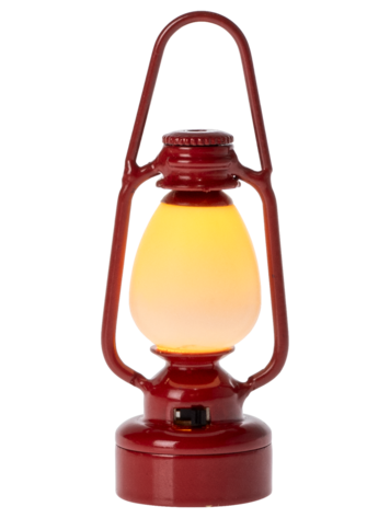 Maileg Vintage Lantern, Mouse - Red