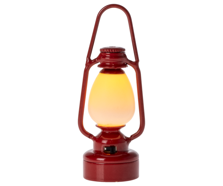 Maileg Vintage Lantern, Mouse - Red