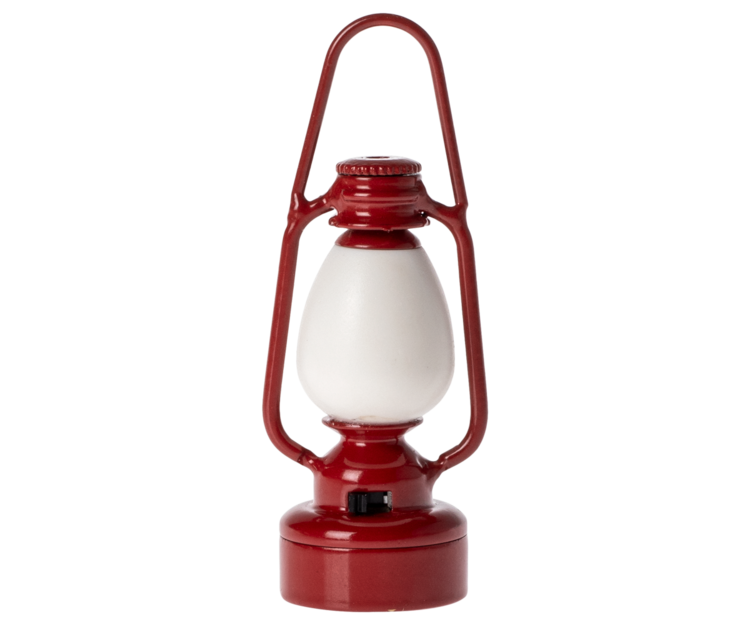 Maileg Vintage Lantern, Mouse - Red