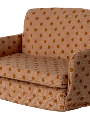 Maileg Maileg Mouse Sofa Bed - Dots