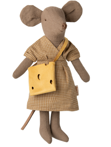 Maileg Mum Mouse - Light Brown