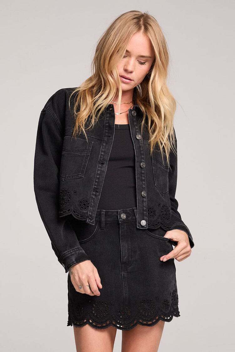 Saltwater Luxe Perrin Jacket - Washed Black